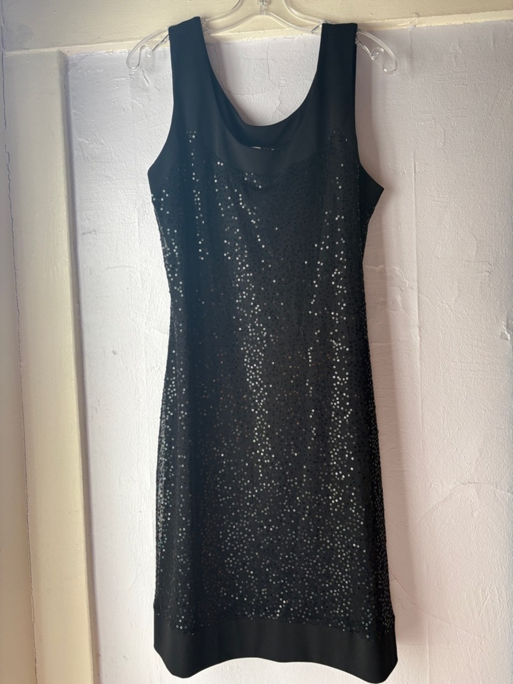 Lily Black Sequin Mini Dress